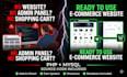develop a PHP mysql ecommerce website with admin panel