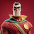 design premium superhero caricature character