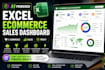 create an ai powered excel ecommerce sales dashboard