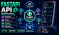 develop fastapi backend api for web mobile and saas apps