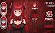 design and rig live2d vtuber model, 2d anime vtuber, rigging, vtuber commission