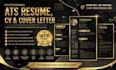 write a perfect ats resume, CV, and cover letter
