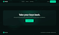 design a modern crypto or web3 landing page