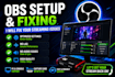 fix your obs capture card or console streaming setup