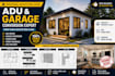design adu, garage conversion, and permit ready architectural floor plans