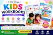 do design kids workbook printable workbook worksheet formatting workbook design