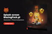 create a professional minecraft lobby banner