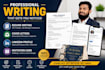 make professional CV, resume, presentation and ai image editing