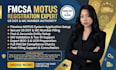 file your fmcsa motus registration and mc number