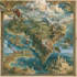make design fantasy city map, game map, rpg pixel map,