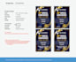 create professional pvc id card design ready for print