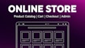 develop a full ecommerce website with payment integration