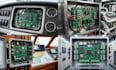 design marine pcb layout schematic and control boards