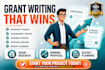 provide expert grant writing services for your organization