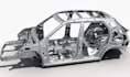 make professional 3d car structure, engine, chassis, monocoque, cad style render