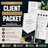 edit canva onboarding packet client welcome guide and business document template