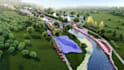 design landscape area and architectural