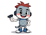 draw cartoon mascot character illustration