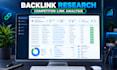 analyze competitor links and build relevant SEO backlinks