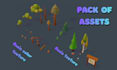 do a 3d low poly assets