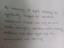 handwrite any text for you