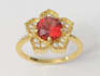 design solitaire or gemstone ring, signet or pearl ring, cluster n cocktail ring