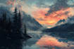 do digital oil painting