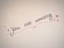 write handwrite aesthetic letters,notes, and invitations
