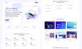 design a modern startup website in figma