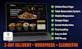 build a restaurant website with online table booking system