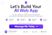 develop ai web app with automation, dashboard, openai claude, full stack