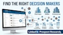 find targeted linkedin prospects and decision makers