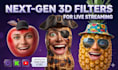 create a custom 3d vtuber snapchat lens studio ar filter for streaming and obs