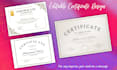 design professional certificate, award, appreciation and achievement certificate
