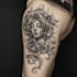make custom tattoo design etching blackwork