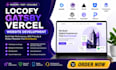 locofy gatsby vercel bitbucket commerce layer wordpress datocms plasmic website