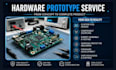 build complete hardware prototype pcb 3d print assemble and ship product