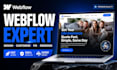 customize webflow template, fix, edit webflow website design, webflow expert