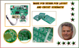 make pcb layout and circuit schematic