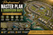 design master plan, land subdivision plan, estate map