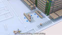 do 3d industrial warehouse animation, factory walkthrough, intralogistic process