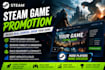 boost steam game visibility