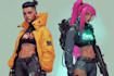 create an anime character , cyberpunk character