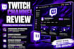 create a professional twitch banner and profile graphics
