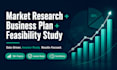 do comprehensive market research, business plan, and feasibility study
