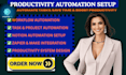set up your productivity automation system