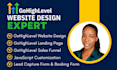design gohighlevel website sales funnel ghl landing page go high level expert