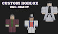 create custom roblox ugc ready