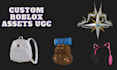 create custom roblox ugc and game assets