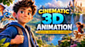 create cinematic pixar style 3d animation videos 3d pixar style 3d disney pixar
